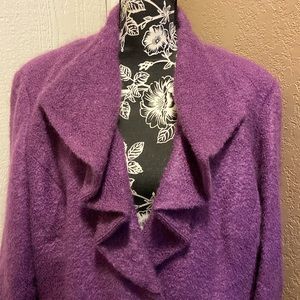 Tesori mohair wool blazer